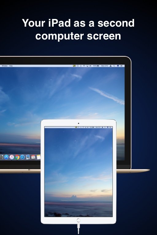 use ipad air 2 as a second monitor for mac